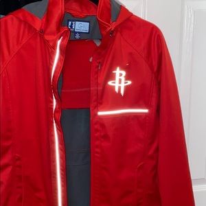 A Houston Rockets jacket & beanie :)